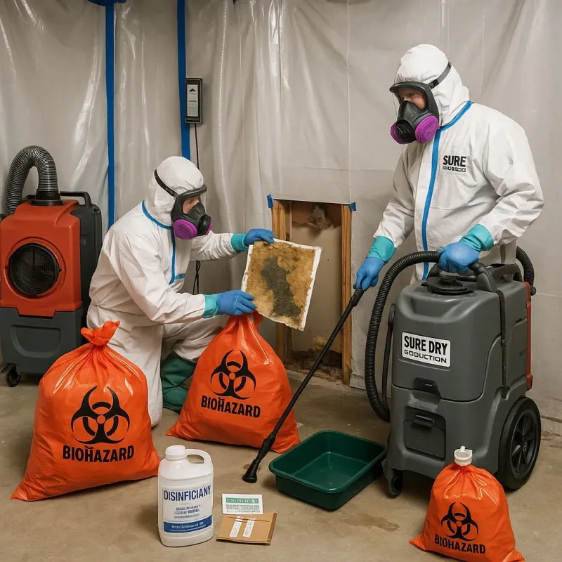Contaminated Water Handling Protocols process in Bloomfield, KY
