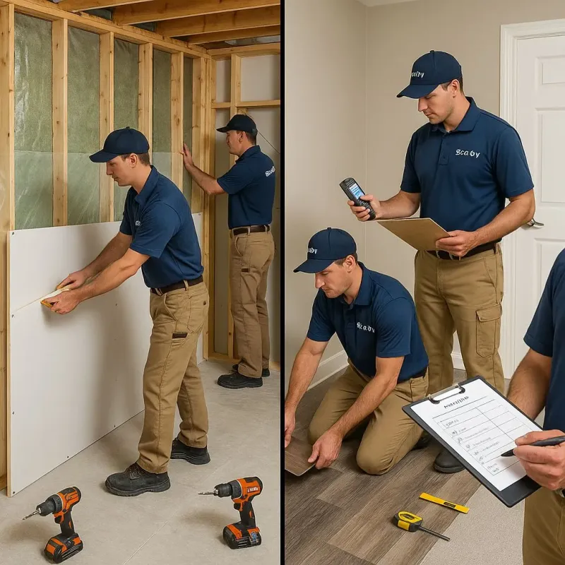 Repairs and Reconstruction process in Bloomfield, KY